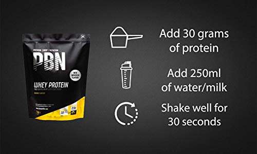 Pot de whey protéine en poudre PBN Premium Body Nutrition - 2.27kg, goût vanille