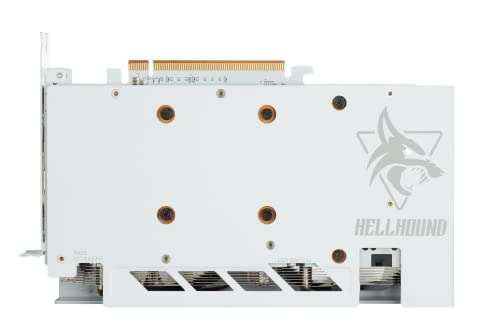 Carte Graphique Powercolor RX 6650XT Hellhound Spectral White OC 8G
