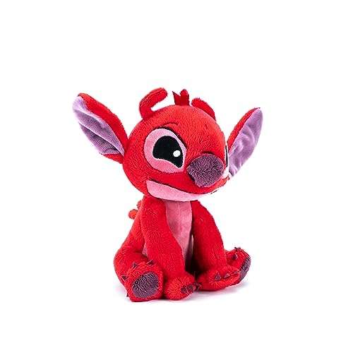 Peluche Leroy, Disney Lilo & Stitch, Rouge, 25 cm