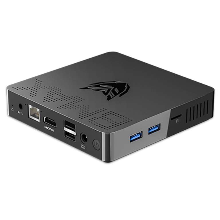 Mini PC BMAX B1 Plus - Processeur N3350, RAM 6Go, Stockage 64Go eMMC, HDMI+VGA, WiFi, BT4.2, LAN 1000 Mbps, Windows 10 Pro (Entrepôt Europe)
