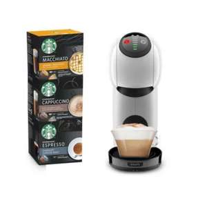 Machine à café Dolce Gusto Genio S YY4738FD + 3 boîtes de café Starbucks (3 x 12 capsules)