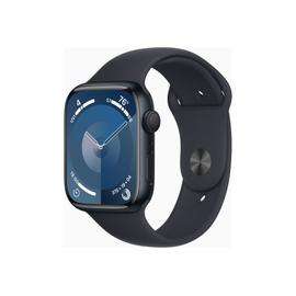 Montre connectée Apple Watch Series 9 GPS - Boîtier Aluminium 45 mm Minuit - Bracelet M/L