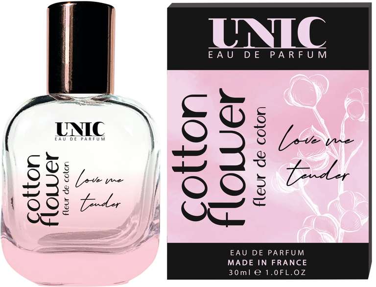Eau de Parfum UNIC : Fleur De Coton - 30ml