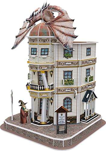 Jeu de construction Asmodee CubicFun Harry Potter (HPP51070) - La Banque de Gringotts - Puzzle 3D, 74 pièces (via coupon)