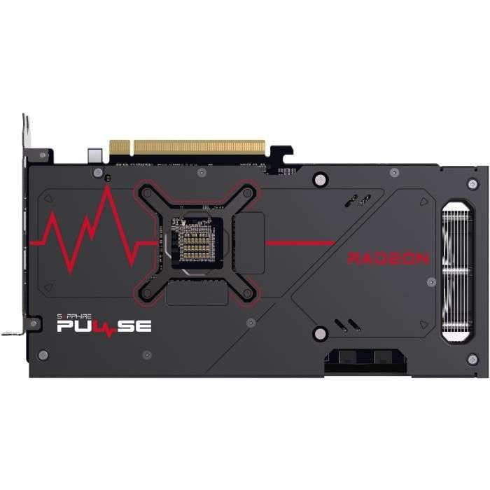 Carte graphique Sapphire Pulse AMD Radeon RX 7600 XT Gaming OC - 16 Go