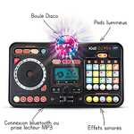 Jouet Kidi DJ Mix VTech - Platine DJ Enfant, Enceinte Bluetooth, Table de mixage