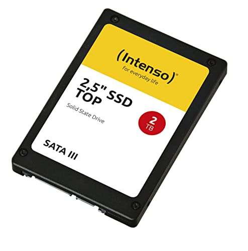 SSD Interne 2.5" Intenso 2 To, SATA III, 550 MB/s