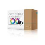 Watercooling AiO Deepcool Castle 240EX A-RGB White + Câble de Ventilateur PWM à 4 broches (vendeur tiers)
