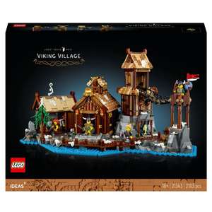Jeu de construction Lego Ideas (21343) - Le Village Viking (via retrait uniquement)