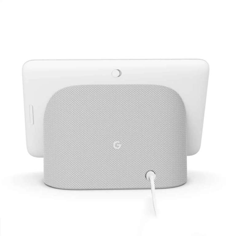 Pack Assistant Vocal Google Nest Hub 2 - Blanc + ampoule intelligente Philips Hue A60 E27