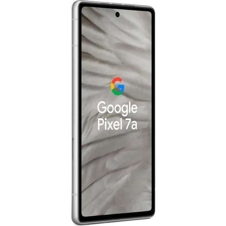 Smartphone 6.1" Google Pixel 7A 5G - Blanc, 128 Go (Occasion retour client - Garantie 2 ans)