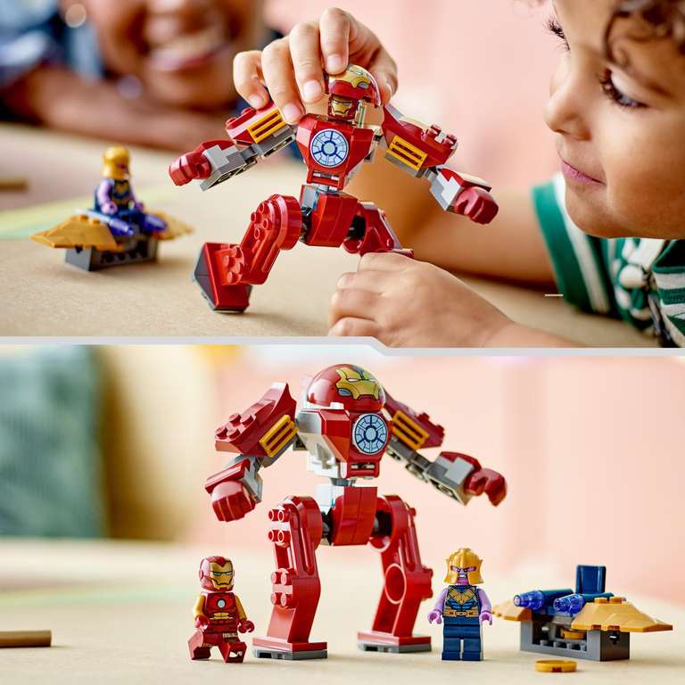 LEGO 76263 Marvel : La Hulkbuster d’Iron Man Contre Thanos (Via coupon)