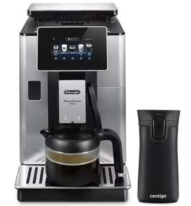 Machine à café Delonghi Primadonna Soul ECAM 610.75.MB - Carafe à café + Mug Contigo