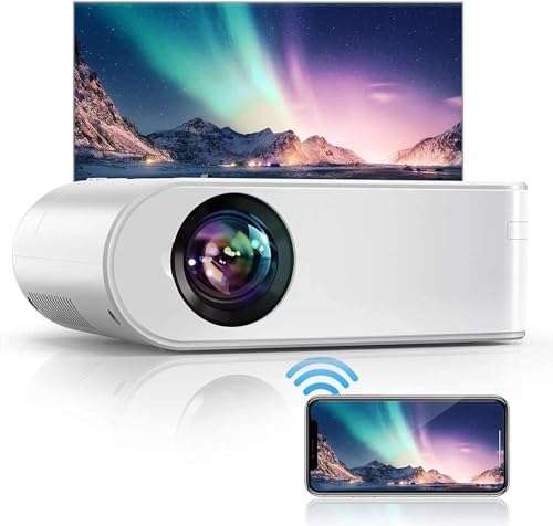 Vidéoprojecteur Yaber V2 - WiFi, HD, 6000 Lumens (Via coupon - Vendeur tiers)