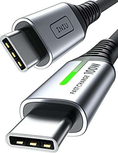Câble USB C vers USB C Iniu - 2m, 100W