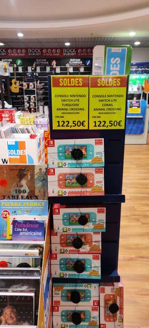 Console Nintendo Switch Lite + Jeu Animal Crossing New Horizons + 3 mois Nintendo online - Olivet (45)