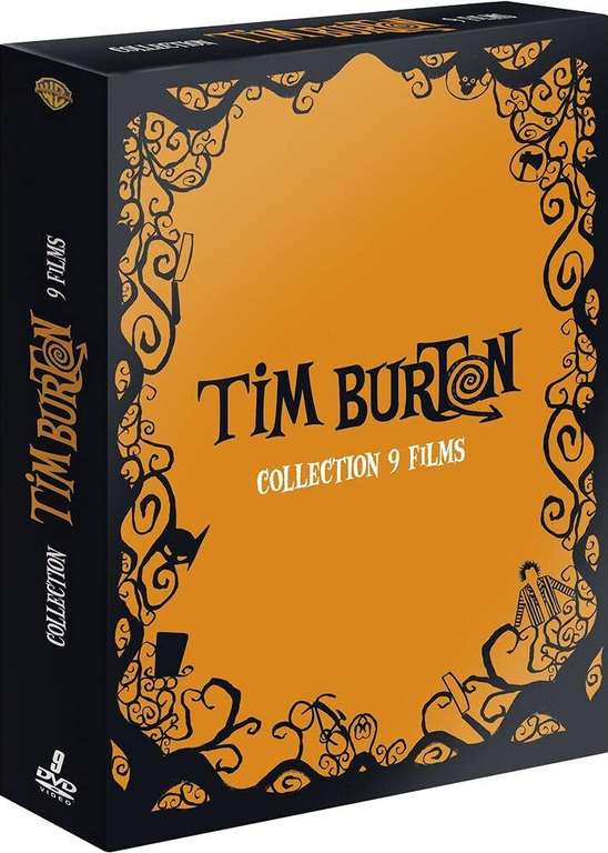Coffret DVD Tim Burton - Collection 9 Films à 14.97€ ou coffret Blu-ray à 22.45€