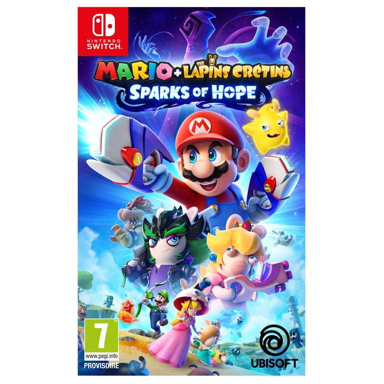 Mario + The Lapins Crétins Sparks of Hope sur Nintendo Switch (via retrait magasin uniquement)