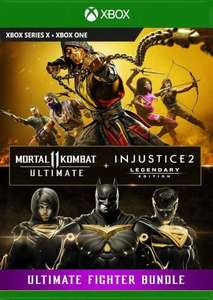 Mortal Kombat 11: Ultimate + Injustice 2: Legendary Edition - Bundle sur Xbox One/Series X|S (Dématérialisé - Store Argentin)