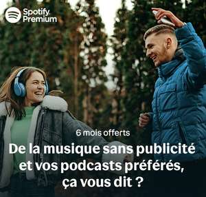 [Clients Bouygues Telecom - BBOX] 6 mois offerts pour découvrir Spotify Premium