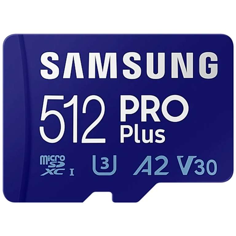 Carte mémoire microSDXC Samsung Pro Plus - 512 Go