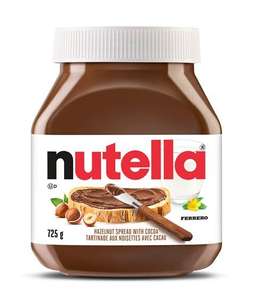 34% crédités sur la carte U pour l'achat de produits de la marque Nutella