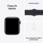 Montre connectée Apple Watch SE 2, Blanc ou Noir, 40mm, S/M