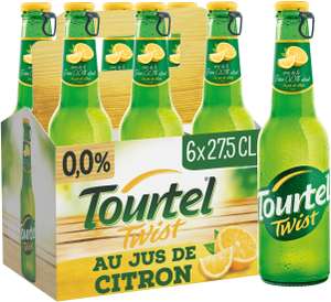 Pack de 6 bières sans-alcool Tourtel Twist Au Jus de Citron