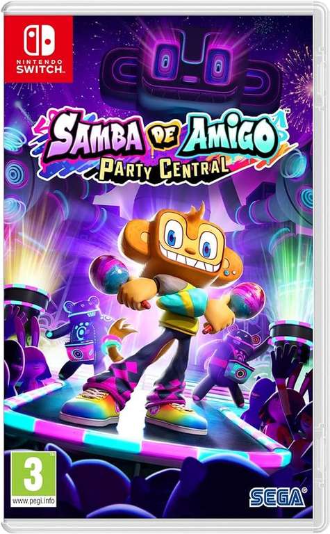 Samba De Amigo Party Central sur Nintendo Switch (via retrait en magasin)