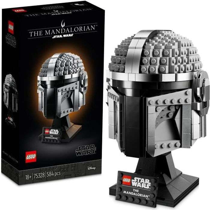 Jouet Lego Star Wars Le Casque du Mandalorien - 75328