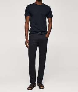 Pantalon en jean slim fit serge Homme - Noir (du 36 au 44)
