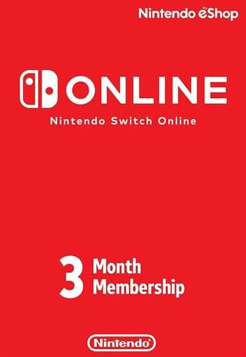 Abonnement de 12 mois au Nintendo Switch Online (dématérialisé)