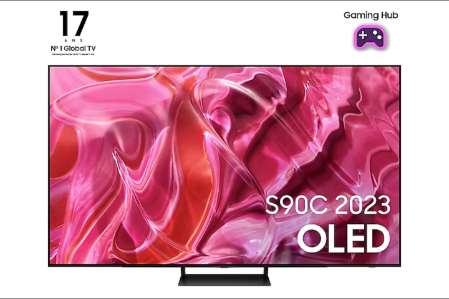 [Macif, The Corner,...] TV 65" Samsung TQ65S90C - OLED, 4K, 144 Hz, Quantum HDR, FreeSync, HDMI 2.1, VRR & ALLM, Smart TV (Via ODR de 600€)