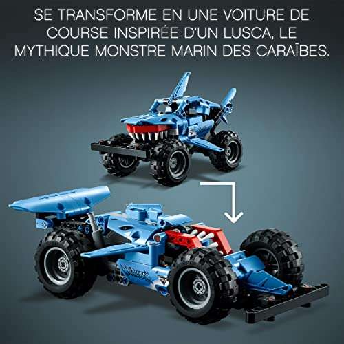 Jeu de construction Lego Technic - Monster Jam Megalodon n°42134 (Via coupon)