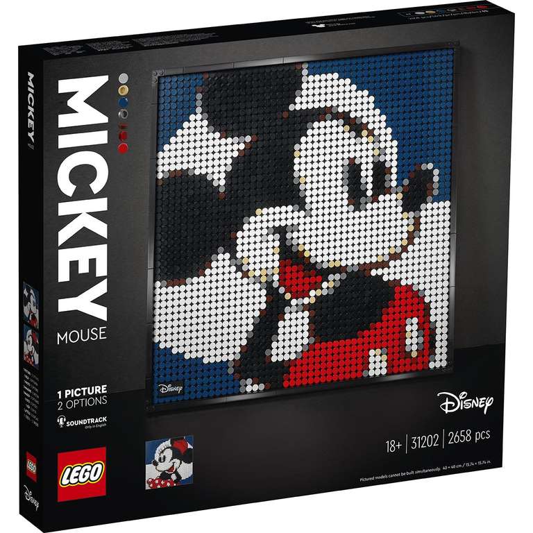 Jeu de construction Lego Art Disney’s Mickey Mouse 31202