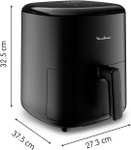 Friteuse sans huile Moulinex Easy Fry Max EZ245820 - Capacité XL 5 L, Jusqu'à 6 pers, 10 programmes automatiques, Ecran tactile digital