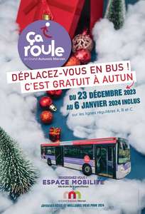 Bus gratuit sur les lignes A, B et C - Autun (71)