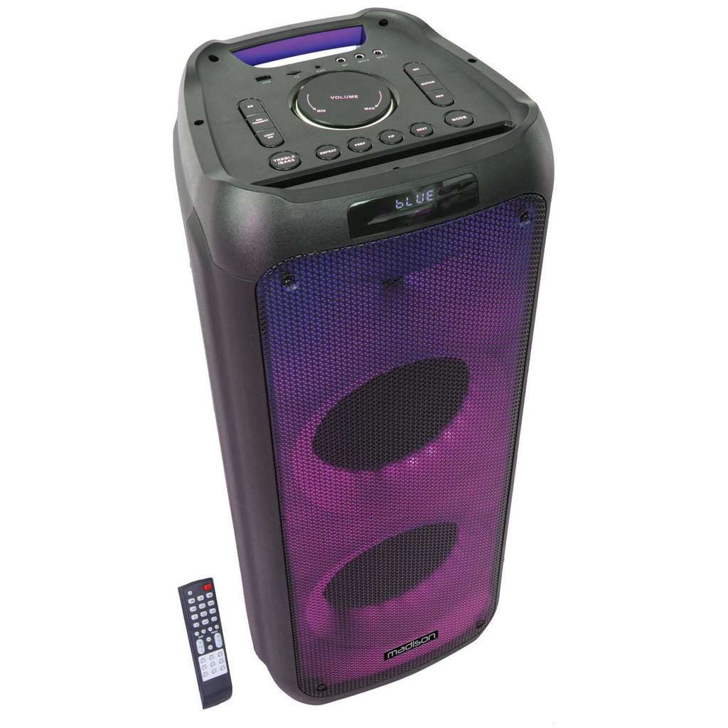 Enceinte portable sono high power bluetooth TWS 600 W - noire