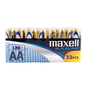 Maxell Pack Piles Alcalines LR20 1,5V 2 Unités