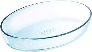 Plat à four ovale en verre Pyrex 1041029 Essentials - 35x24x6 cm