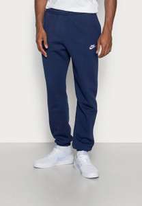 Bas de Survêtement Nike NSW Club - Bleu Marine/Blanc