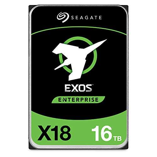 Disque dur interne 3.5" CMR Seagate Exos X18 - 16 To (reconditionné - vendeur tiers)