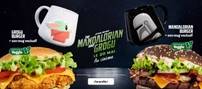 Menu Burger King Mandalorian avec tasses offertes