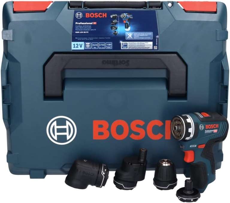Perceuse-visseuse sans-fil Bosch Professional GSR 12V-35 FC (sans batterie ni chargeur, dans L-BOXX)