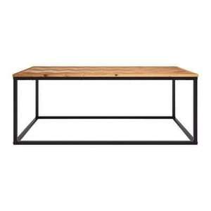 Table basse rectangulaire en bois Hooby - L 110 x P 60 x H 43 cm