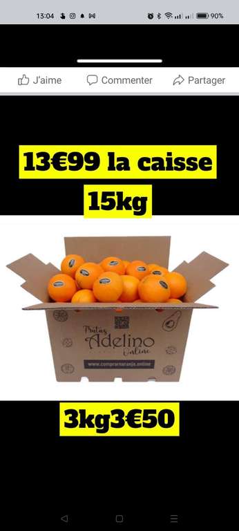 Sélection de Fruits et Légumes en Promotion - Ex: La caisse de Fraise Marssi Fruits, Flers-en-Escrebieux (59)