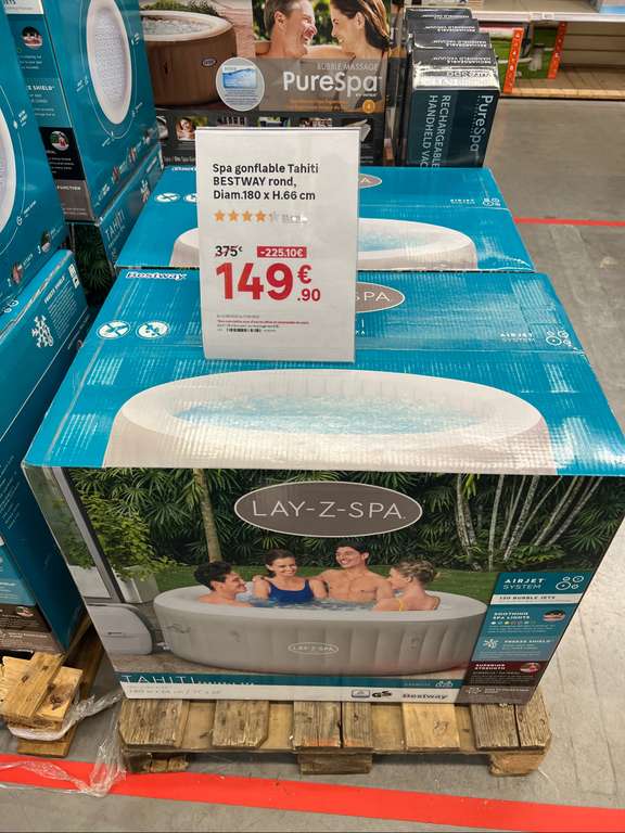 Spa gonflable rond Bestway Tahiti - Diam.180 x H.66 cm - Chelles (77)