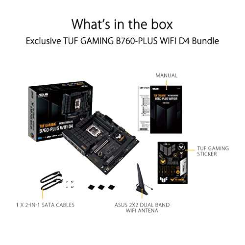 ASUS TUF GAMING B760-PLUS WIFI - Carte mère - LDLC