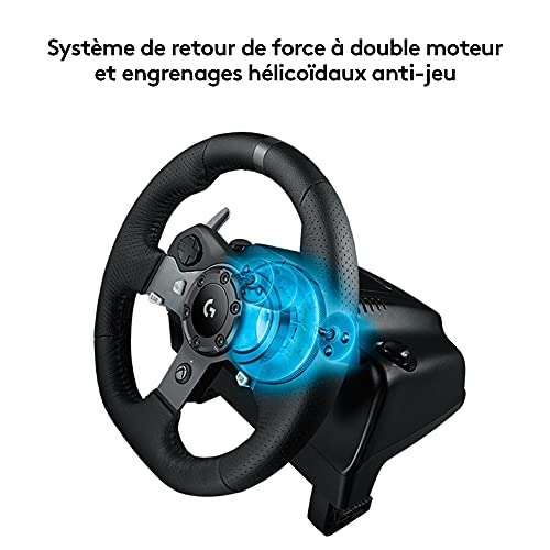 Volant de course Logitech G920 Driving Force avec Pédales (Amazon UK)