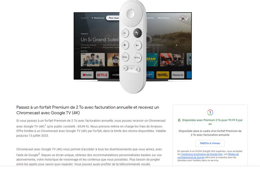 Le Google Chromecast passe sous la barre des 35 euros juste avant Noël